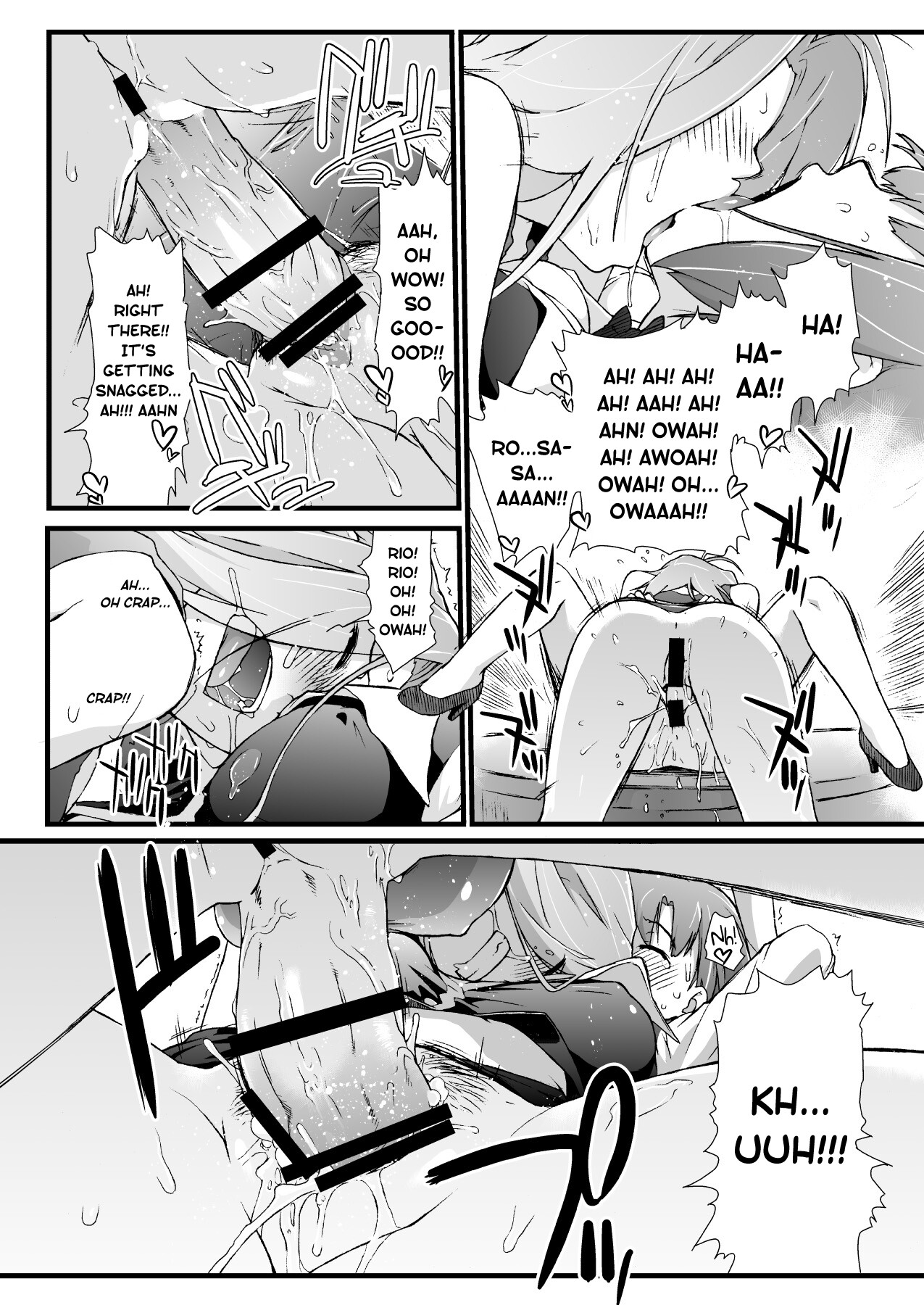 Hentai Manga Comic-Rio and her naughty friends-Chapter 1-2-36